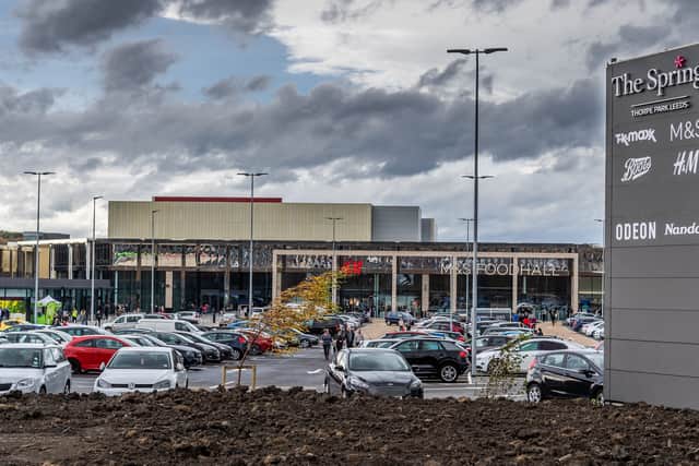 The Springs is one of the largest Retail & Leisure Parks in Leeds. Picture: James Hardisty