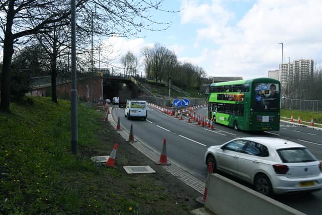 The next stage of work on Armley Gyratory will take place this week. Picture: Jonathan Gawthorpe