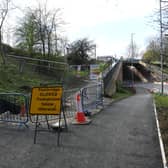 Once completed, the new footbridge will include accessible ramps to better meet the needs of non-motorised users and people with disabilities.