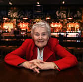 Leeds legend Gilda Porcelli, the former proprietor of Pasta Romagna on Albion Place, will celebrate her 90th birthday next month. Photo: Jonathan Gawthorpe.