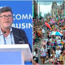 TPP has been dropped as a sponsor of Leeds Pride 2024 following comments allegedly made by its chief executive Frank Hester (Photo left by CHOGM Rwanda 2022/YouTube/PA Wire)