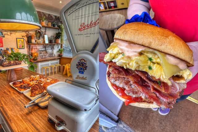 Silver's Deli, located in Bramley, is a sandwich shop that is taking Leeds by storm. Pictured on the right is one of their sandwiches. Photo: Silver's Deli