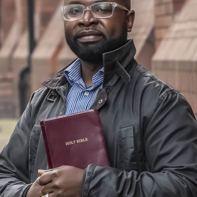 The Cameroon-born former asylum seeker had previously won a legal case when Sheffield University had tried to stop him completing his social work degree (Photo by Danny Lawson/PA Wire)