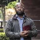Christian social worker Felix Ngole outside Leeds Employment Tribunal where he is bringing a claim against Touchstone Support Leeds, who he says withdrew a job offer due to his views on homosexuality (Photo by Danny Lawson/PA Wire)