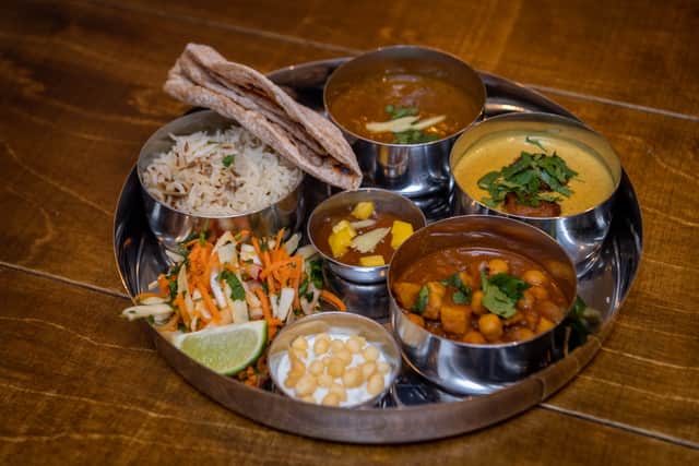 The Thali at Manjit's Kitchen has became a firm favourite for punters.