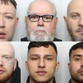 These are the faces of some of the criminals who have been locked up in Leeds this week. Photo: West Yorkshire Police.