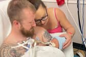 Dale Barker and Laura Hicklin were devastated by the loss of their newborn baby boy Toby.