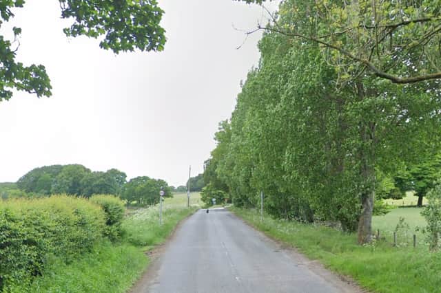 A file image of Eccup Lane in Leeds where the crash took place (Photo by Google)