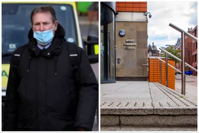 Ron Grahame (pictured) is unfit to stand trial but a trial of facts is underway at Leeds Crown Court (pics by National World)