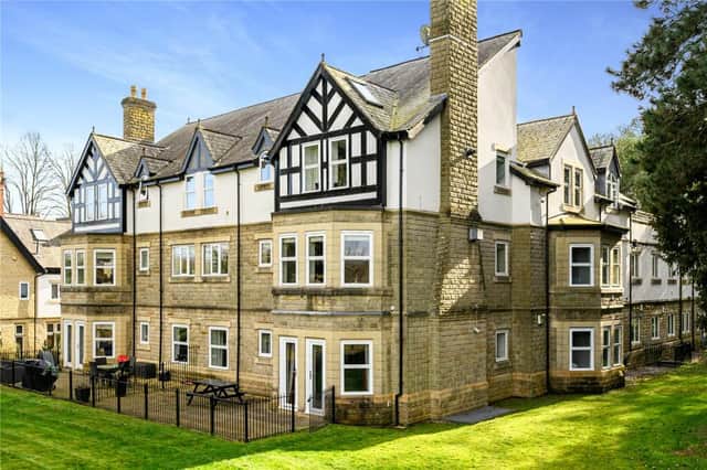 A luxurious penthouse flat in the heart of Roundhay is for sale.