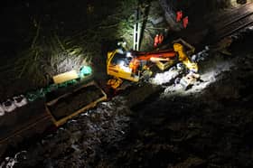 Services through Baildon have been suspended since February 9. Picture: Network Rail