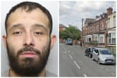 Buxton was given a chance by the judge after he broke into a dwelling on Wakefield's Saville Street to steal a Playstation. (pics by WYP / Google Maps)