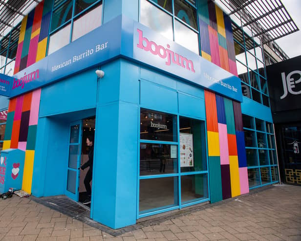 Boojum, a Mexican chain that first opened in Belfast in 2007, is now open in the Merrion Centre. 
