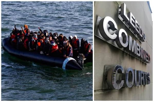 Murati was kicked out of the UK but returned on a small boat across the English Channel. (pics by Getty / National World)