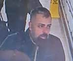 British Transport Police want to speak to this man about a sexual assault on a train travelling from Birmingham to Leeds.