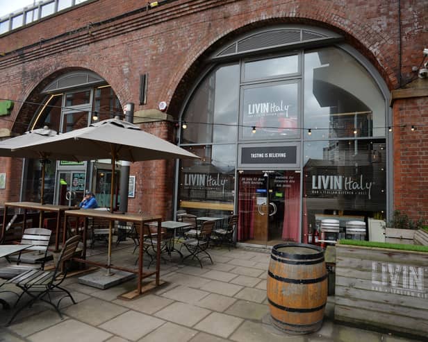 Our reviewer tried Livin' Italy in Granary Wharf, Leeds (Photo by Bruce Rollinson/National World)