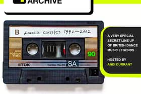 The first ever Dance Music Archive party is aimed at a generation of revellers partying the night away between 1992 and 2002.