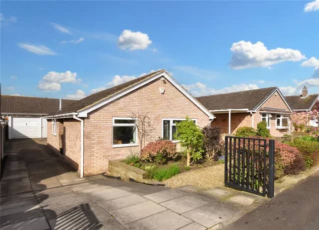 A delightful three bedroom bungalow in Kippax is on the market.