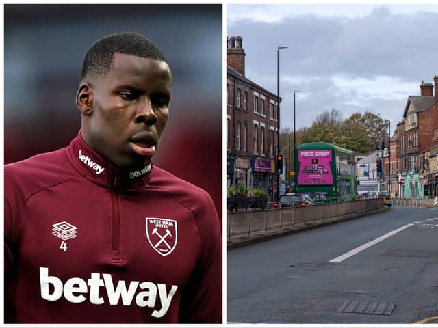 Kurt Zouma was mocked by a group taking part in the Otley Run in Leeds