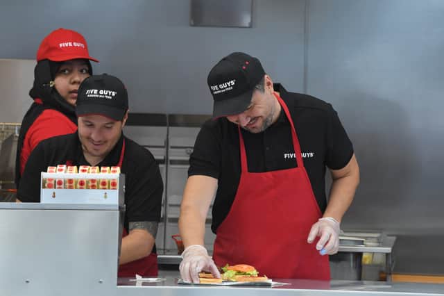 Burger chain Five Guys is set to open a new branch in the Leeds Trinity shopping centre. Photo: Neil Cross.