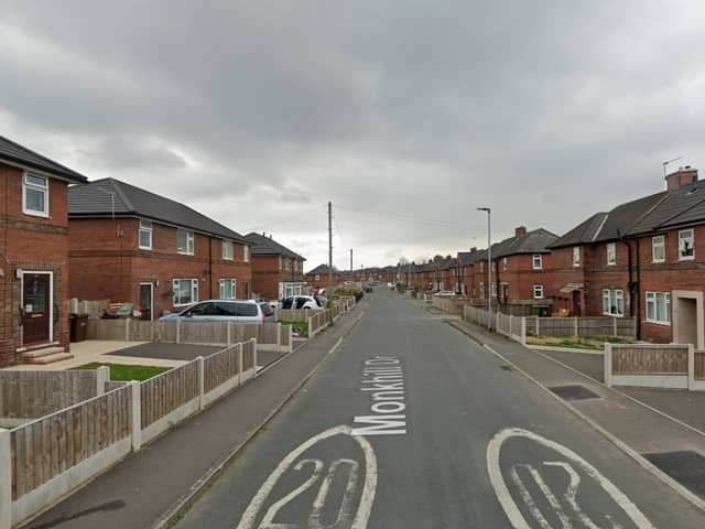 A woman has been arrested after reports of a "disturbance" at a house on Monkhill Drive, Pontefract, on April 17. Photo: Google.