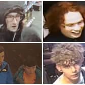 The following gallery is made up of pictures of people wanted by West Yorkshire Police for crimes committed in Leeds.