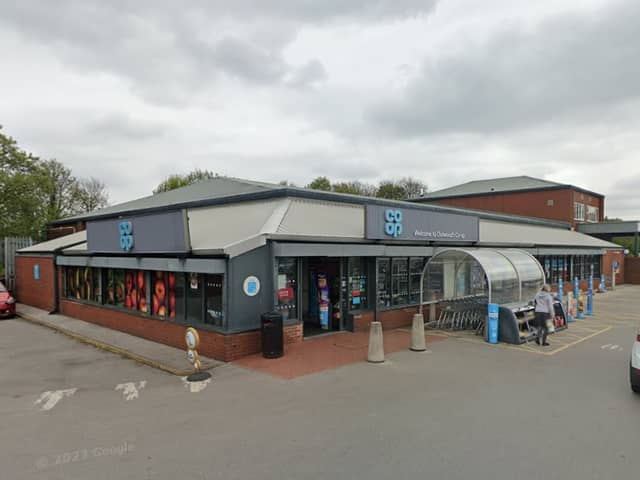 Brown was confronted by a paedophile hunter group at Co-op in Outwood. (pic by Google Maps)