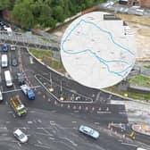 The next stage of work on Armley Gyratory in Leeds will take place from Monday May 13 and is planned to end by 10am on Sunday May 19 (Photo by Leeds City Council)