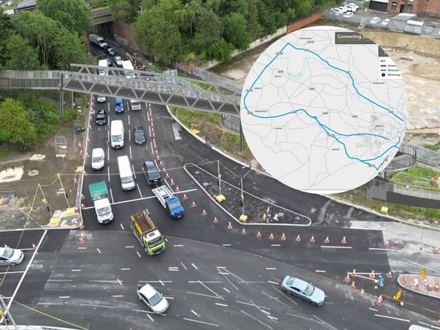 The next stage of work on Armley Gyratory in Leeds will take place from Monday May 13 and is planned to end by 10am on Sunday May 19 (Photo by Leeds City Council)