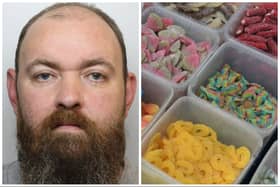 Grant used a tuckshop at his home to get close to two young girls before sexually assaulting them. (pics by WYP / National World)