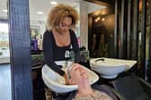 Mel B treated three lucky fans and their loved ones to complimentary hair treatments in Leeds (Photo by National World)