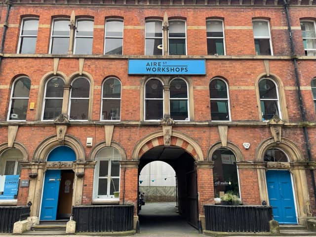 Leeds City Council has listed Aire Street Workshops, on Aire Street, for sale. The building has more than 30 businesses. Photo: National World
