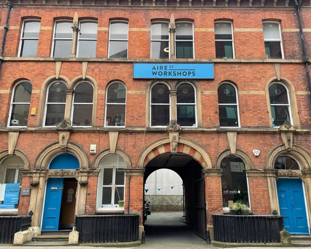 Leeds City Council has listed Aire Street Workshops, on Aire Street, for sale. The building has more than 30 businesses. Photo: National World