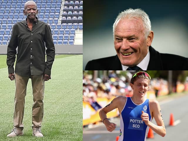 Alford Gardner, Eddie Gray MBE and Beth Potter have been named as winners of the Leeds Sports Awards 2024 (Photos by National World/Cameron Spencer/Getty Images)