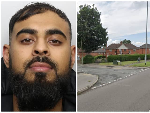 Abid was jailed for the horror smash on Easterly Road. (pic by WYP / Google Maps)