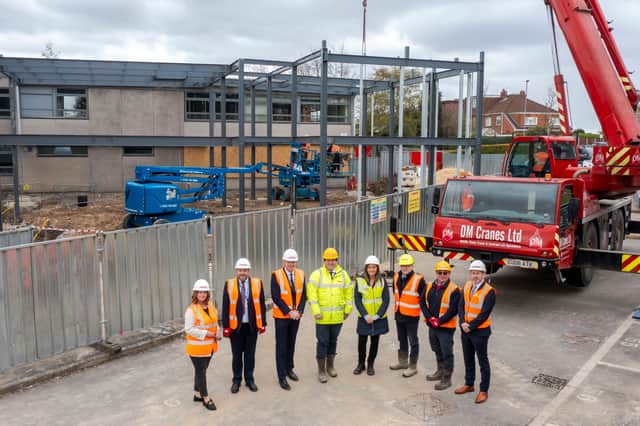Work has begun on the major expansion for Temple Moor High School and Sixth Form.