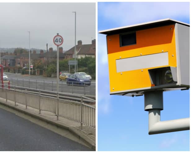 Turner was caught speeding six times on the A64 York Road in Leeds, but said his estranged wife was driving on each occasion.  (pics by Google Maps / National World)