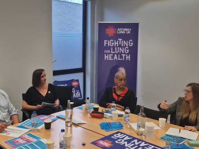 Asthma + Lung UK hosted a hustings event at the University of Leeds earlier this month to call for urgent action (Photo by National World