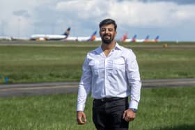 Shahid Nazir who has recently recieved a pilot license after being convicted of dangerous driving in 2016 and told he would never be able to fly a plane