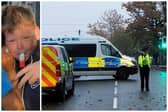 Alfie Lewis died after being stabbed outside a school. (pics by SWNS)