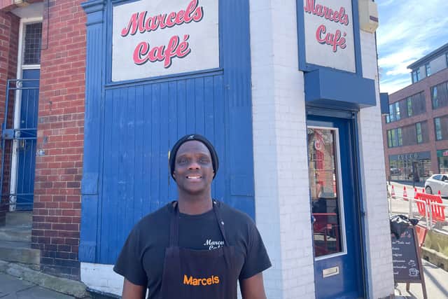 Victor Samuel has worked at Meanwood favourite Marcels Cafe for three decades. Photo: National World.