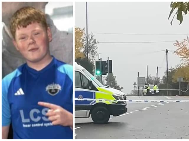 Alfie Lewis died after being stabbed to death on a street in Horsforth. (pics by WYP / National World)