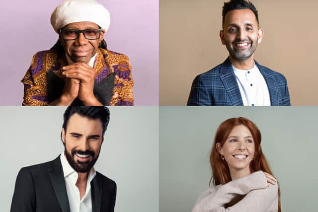 Nile Rodgers, Dr Amir Khan, Stacey Dooley and Rylan Clark will all appear at the festival (Photo by LIFI24)