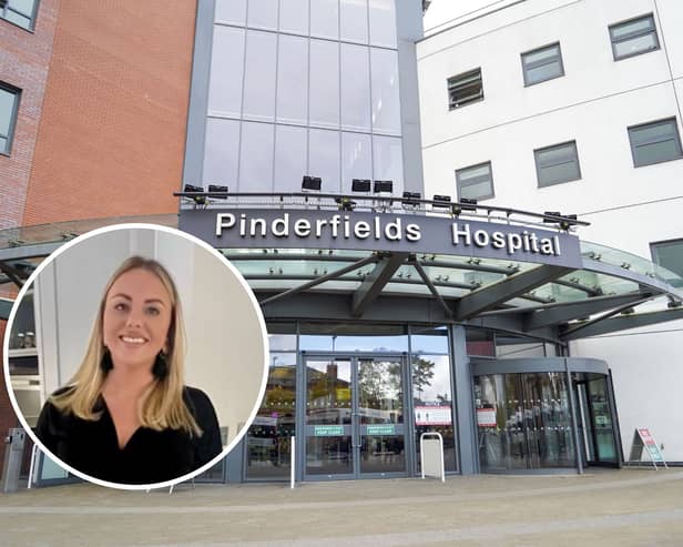 Carli Woods, 35, from Cross Gates, has worked as part of the NHS for the last five years, but said she has lost faith in the service after her mum's time at Pinderfields Hospital. Photo: Scott Merrylees/Submitted.