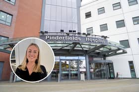 Carli Woods, 35, from Cross Gates, has worked as part of the NHS for the last five years, but said she has lost faith in the service after her mum's time at Pinderfields Hospital. Photo: Scott Merrylees/Submitted.