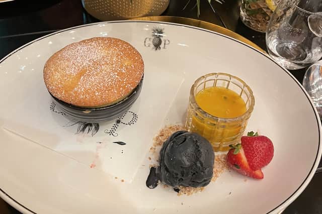 The mango soufflé at the Grand Pacific. Photo: National World.