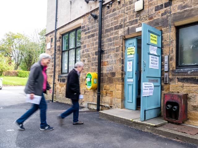 People in Leeds cast their votes for the next Mayor of West Yorkshire on May 2. Photo: James Hardisty.