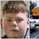 Alfie (pictured) was stabbed to death on a street on Horsforth. (pics by WYP / SWNS)