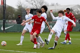 BLOW: For Leeds United's under-18s.