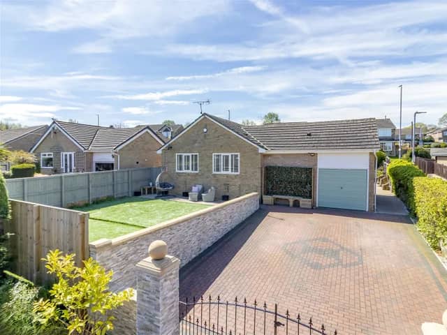 An immaculately presented detached bungalow in Adel is for sale.